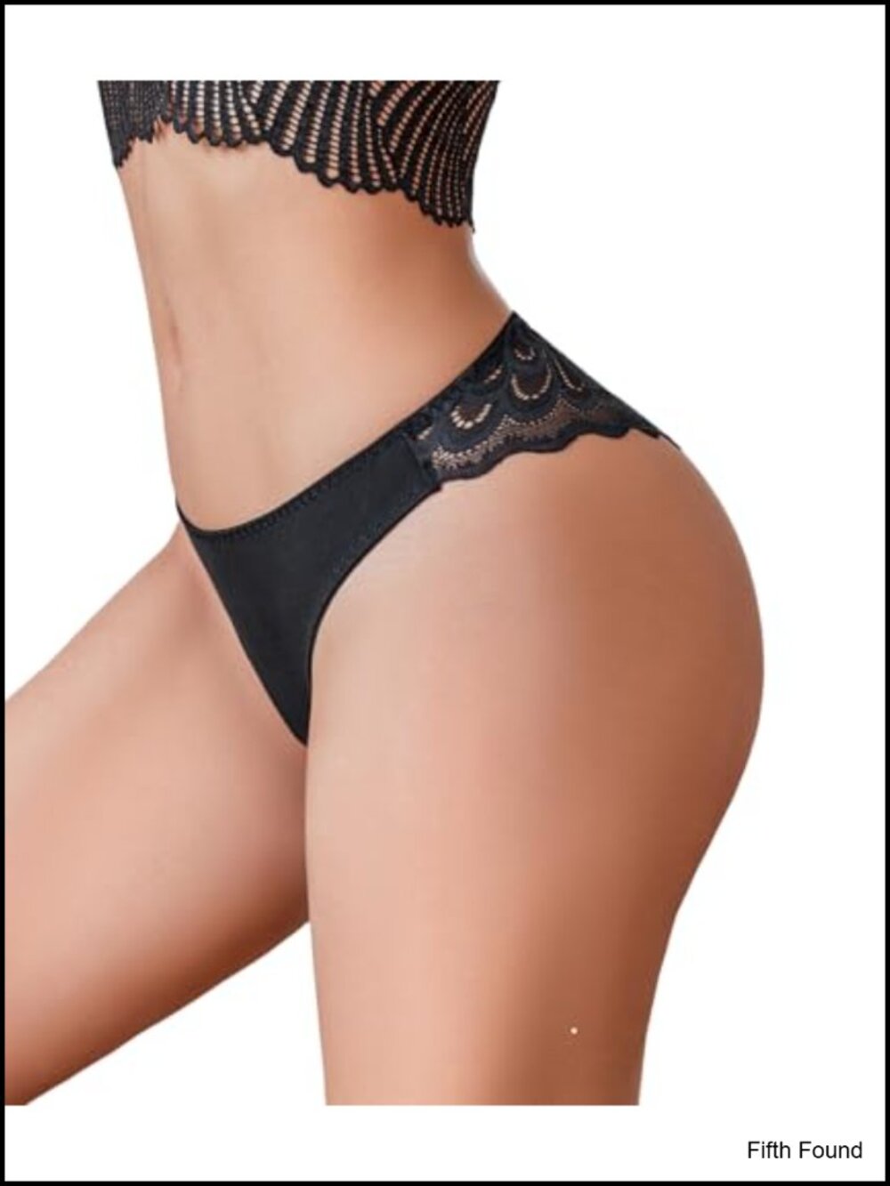 Sexy Lace Cheeky Bikini Panties No Show Underwear